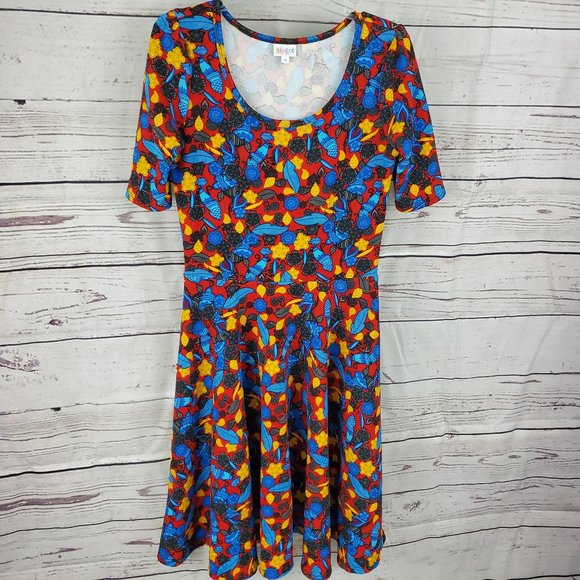 LuLaRoe Dresses & Skirts - LuLaRoe Nicole Dress Floral Medium